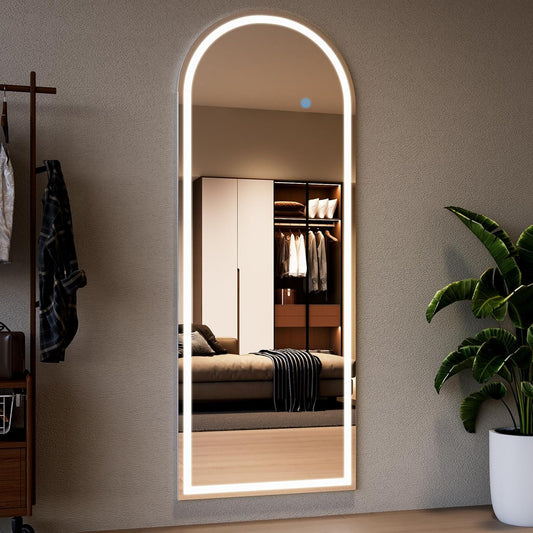 Espelho Esmerilado  Pinterest com LED | 170x70 cm