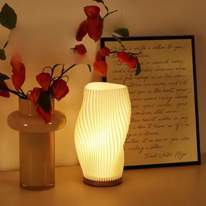 Luminária de Mesa Aesthetic – Design Moderno em Impressão 3D