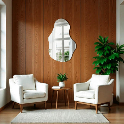 Espelho Orgânico Corpo Inteiro Grande | 115x60 cm - LIQUIDAÇÃO