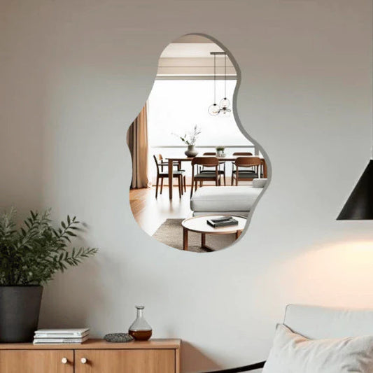 Espelho Orgânico Corpo Inteiro Grande | 115x60 cm - LIQUIDAÇÃO